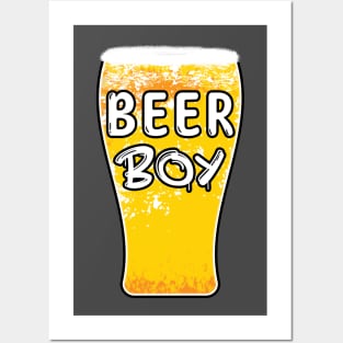 Beer Boy Glass Posters and Art